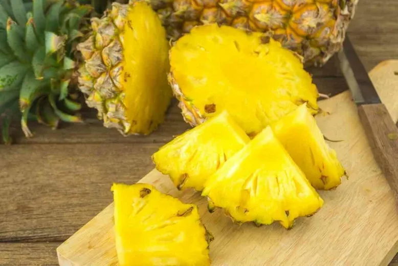 Pineapple yellow fruit